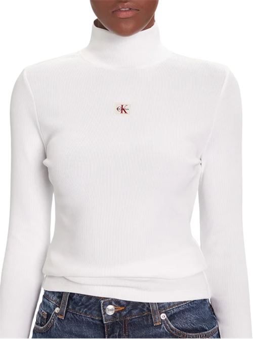 T-shirt dolcevita slim fit Calvin Klein Jeans | LV047D203GYAA
